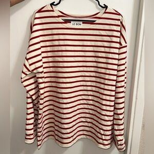 le bonne shoppe marseille boat neck top